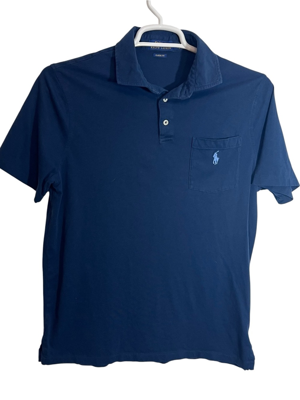 Polo Ralph Lauren Classic Polo Shirt Womens Size Medium Armpit Measurement 20.5”